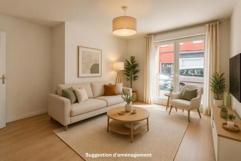 À vendre appartement 2 pièces 49.86 m² à HAUBOURDIN